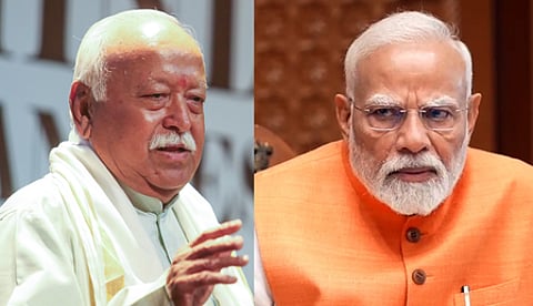 RSS chief Mohan Bhagwat and Indian Prime Minister Narendra Modi both turn 75 in September.  Bhagwat recently repeated an article of faith of the organisation saying that “leaders should retire at 75".