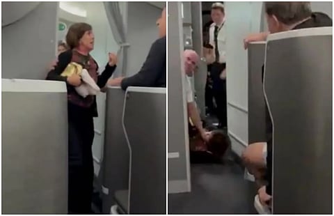 American Airlines later confirmed the incident caused a delay of 2 hours and 25 minutes.