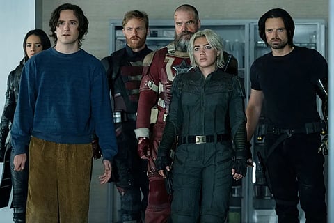 The film brings together a ragtag team of morally conflicted antiheroes, forced into a covert operation led by CIA director Valentina Allegra de Fontaine (Julia Louis-Dreyfus).