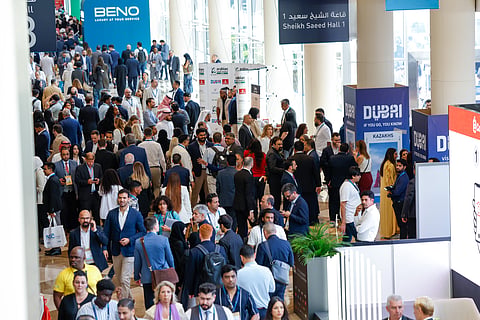 Thousands of visitors land in Dubai to attend the annual mega travel event. Image from Arabian Travel Market 2025 in Dubai.