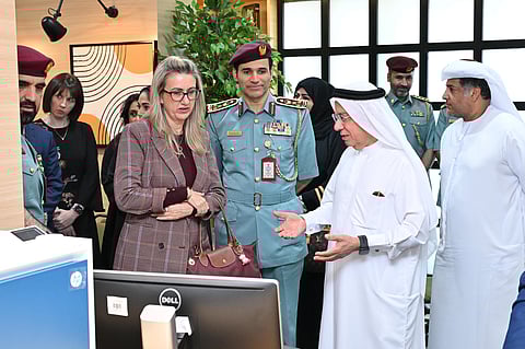The Sheikh Saud bin Saqr Al Qasimi Foundation for Policy Research, in collaboration with Ras Al Khaimah Police General Headquarters, inaugurates the Social and Educational Club at the Emirate’s Correctional and Rehabilitation Facility.