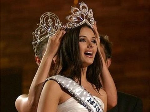 In 2002, Miss Universe Oxana Fedorova was bid goodbye by organisers. Because she was too busy with law school to properly fulfil the duties of the throne.