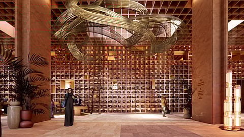 The hotel takes its name from a star system — Nu Ursae Majoris — historically used by ancient travelers for navigation in the AlUla region.