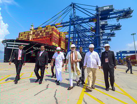 Given his aspirations to be Kerala’s next Chief Minister, V.D. Sateehsan shouldn’t be playing politics with Vizhinjam Port.