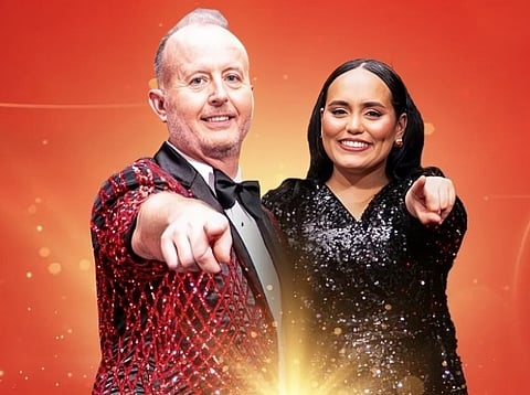 Big Ticket show hosts Richard and Bouchra.