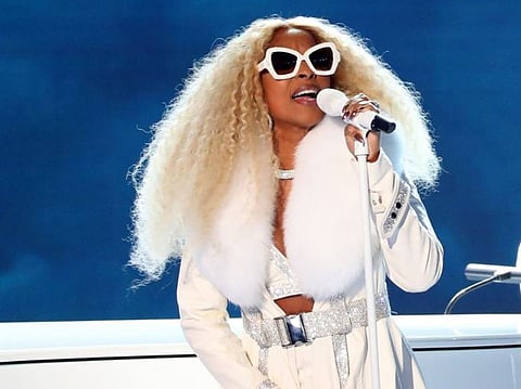 Singer Mary J Blige