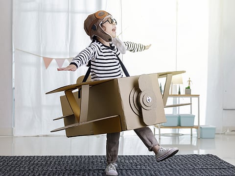 When a child pretends a cardboard tube is a telescope or a dish towel is royal robes, they’re not just having fun, they’re building cognitive flexibility, emotional intelligence, and storytelling skills,