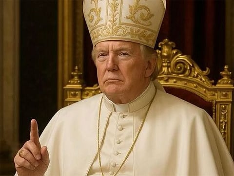 The post came less than a week after Trump attended the funeral of Pope Francis, who died at age 88 on April 21.