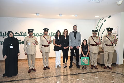 Dubai Police honour 8-year-old girl for returning Dh17,000