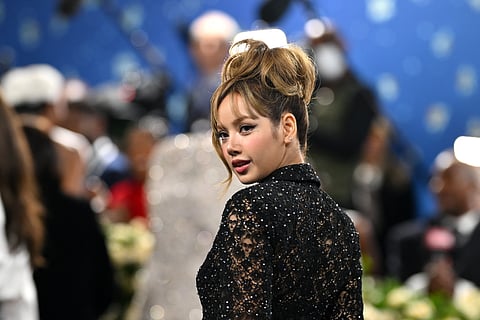 Blackpink sensation Lisa, Thai singer and actress, made a bold statement with her sheer black blazer and no pants