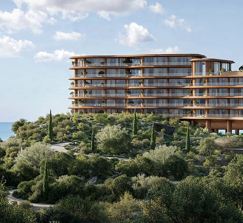 There are only 29 units in the super-luxury residential complex.