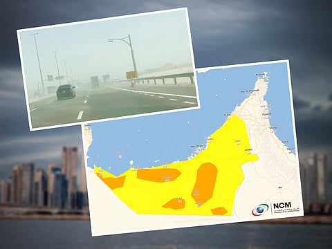 Dust alert issued across parts of UAE
