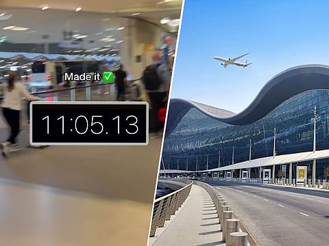 A travel content creator’s video highlights the airport’s efficient layout and Smart Travel system, showcasing a seamless arrival process using fast-track immigration and biometric technology.