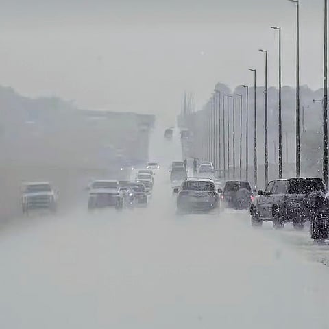 Heavy rains hit the UAE on Saturday, May 10.