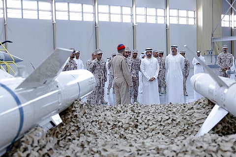 Video: Sheikh Hamdan visits Al Dhafra Air Base in Abu Dhabi
