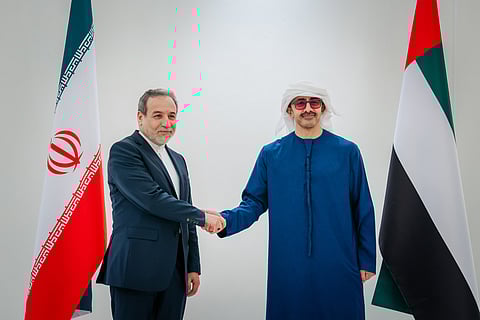 Sheikh Abdullah meets Foreign Minister of Iran
