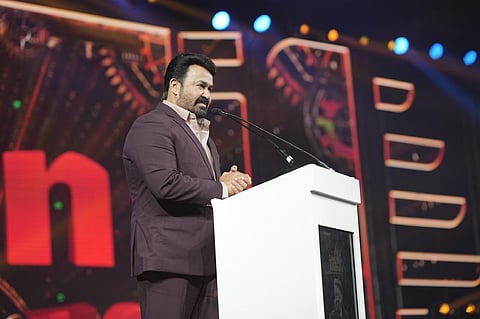Mohanlal at Sharjah Expo this weekend for the event Come On Kerala