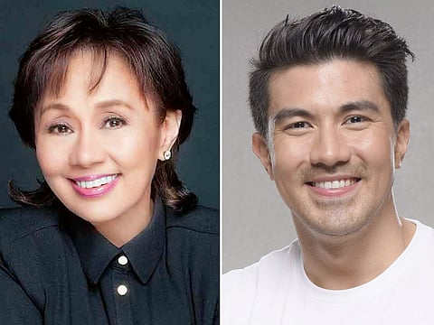 Vilma Santos-Recto and Luis "Lucky" Manzano.