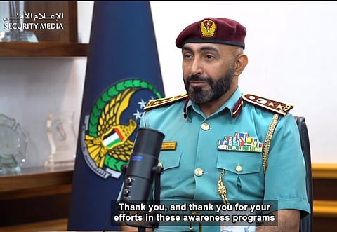 Colonel Dr. Saeed Mohammed Al Dhahouri.  Director of Service Development at the Ministry of Interior