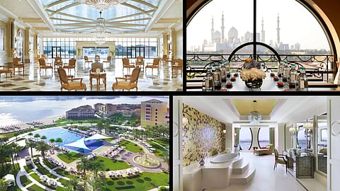 Ritz-Carlton Abu Dhabi, where President Donald Trump is staying during his visit