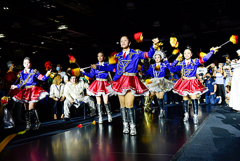 Parade during Kalayaan 2025 that took place at the Dubai World Trade Center Zabeel Hall 1, Dubai.