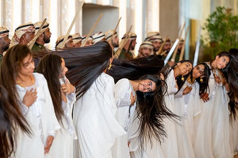The 'hair-flipping' dance - Al Ayyala, is a cultural performance by young Emirati girls, both rich in symbolism that express the nation’s heritage, unity, and hospitality. A cultural expert explained to Gulf News the significance of these traditions and their role in honouring guests and celebrating Emirati identity with dignity and respect.