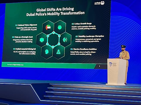 The strategy is designed to modernise how Dubai Police moves and responds to incidents.