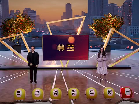 Show hosts Diala Makki and Chadi Khalaf said the winning numbers in the Days Set for this draw were: 15, 12, 23, 29, 11, and 25.