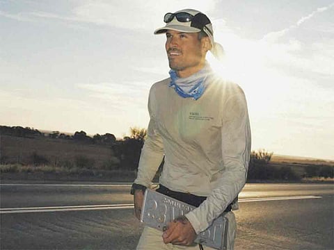 You have to tell your body and mind that even though you're struggling, you're going to persevere, says William Goodge.