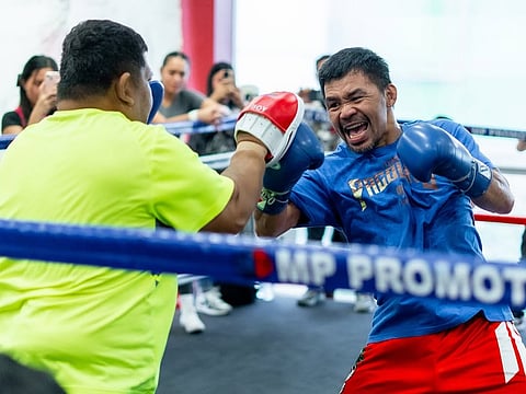 Manny Pacquiao will be facing WBC champion Mario Barrios in his comeback fight.