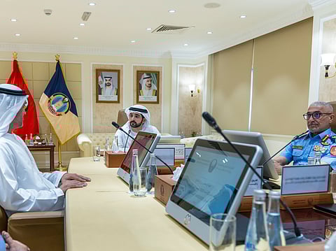 Hamdan bin Mohammed chairs Defence Council meeting