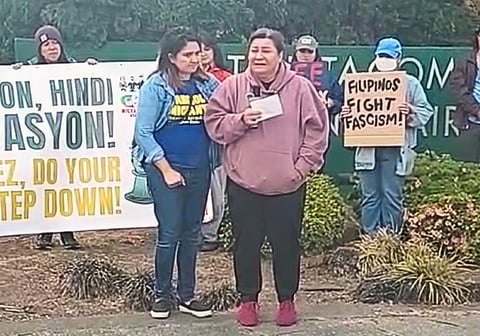 Crystal Londonio (holding a white piece of paper), a US citizen and devoted wife of Max Londonio, broke down in tears amid chants during a tense protest outside Seattle Airport. She cried out that no one had told her where her husband was or why he had vanished behind security doors. Max, a US "Green Card" holder, was detained upon arrival from the Philippines — just days after the couple had marked their 20th wedding anniversary with family and friends.