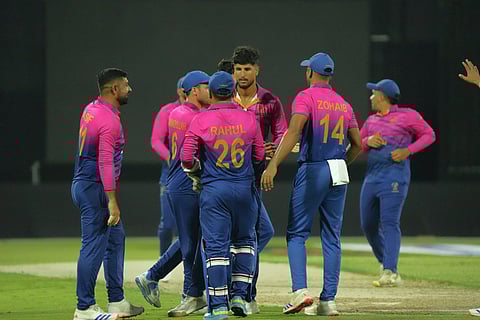 UAE players are flying high after their win against Bangladesh. Coach Lalchand Rajput attributes it to teamwork and change in mindset.