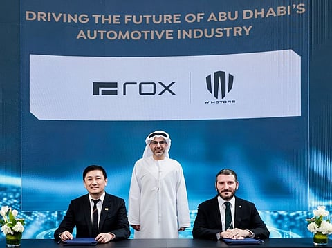 ROX Motor partners with W Motors to manufacture NEVs in Abu Dhabi