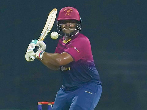 Alishan Sharafu played a crucial, match-winning knock to lead UAE to series win over Bangladesh at Sharjah Stadium on Wednesday.