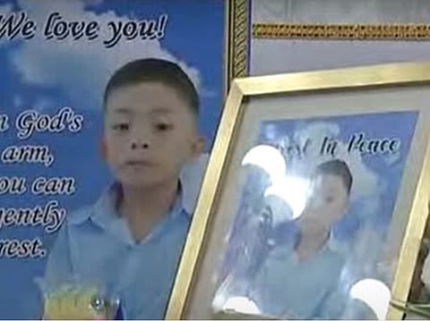 The 10-year-old Filipino boy who reportedly died after a botched circumcision by a fake doctor in Tondo, Manila.