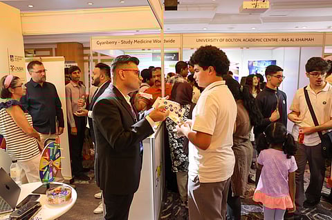 Edufair sees strong turnout on the first day