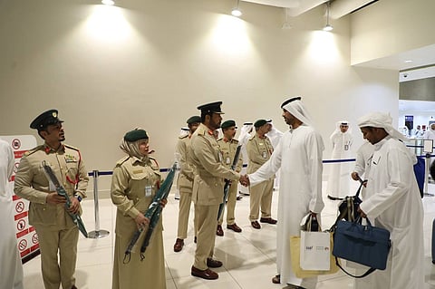 The assistance ensured smooth and well-organized operations at Dubai International Airport.