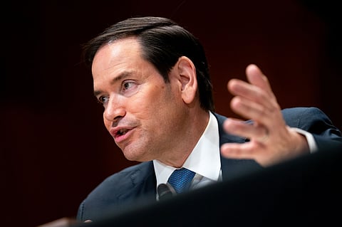 US Secretary of State Marco Rubio