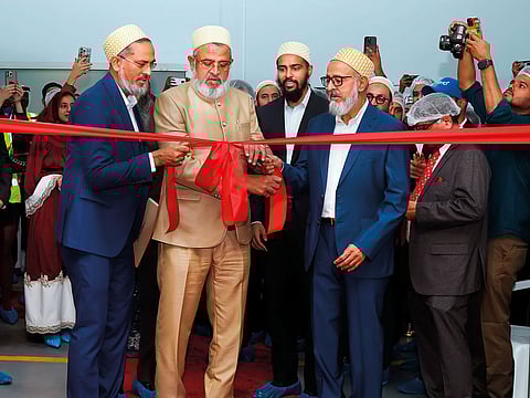 Dr Ali Asgar Fakhruddin, CEO and Chairman, Sterling Perfumes Industries, Husainy Fakhruddin, Group CEO, Fakhruddin Holdings, Hamza Fakhruddin, Managing Partner, Sterling Perfumes Industries, and Mohammed Fakhruddin, CEO, Fakhruddin Trading.