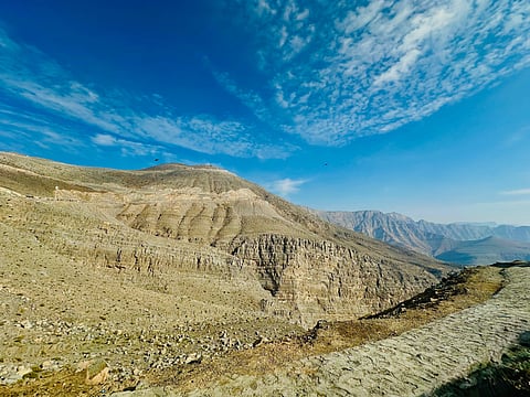 A breathtaking view of Wadi Shehah