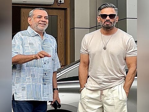 Suniel Shetty and Paresh Rawal (Photo/X@@SunielVShetty)