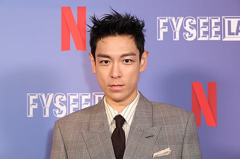 South Korean singer T.O.P, aka Choi Seung-hyun, attends SAG-AFTRA Foundation Conversations Presents "Squid Game" at Netflix Tudum Theater on May 29, 2025 in Los Angeles, California.