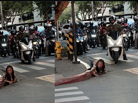 In a scene straight out of a movie, a woman was spotted climbing out of a sewer in Makati City's exclusive Bel-Air Village in the capital Manila on the afternoon of Monday, May 26, 2025 — leaving stunned onlookers in disbelief.