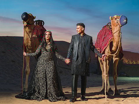 Ammar and Hussaina spent a year planning their four-day Dubai wedding.
