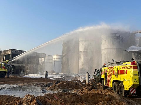 Sharjah Emergency and Crisis Team confirms full containment of Hamriyah Port Fire