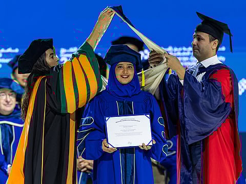 Umaima Rahman is part of first female students to receive university’s doctoral degree.