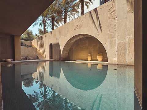 Mr Vinod Jadhav's palatial home in Dubail Hills.
Photos By: Salamatt Husain / Gulf News