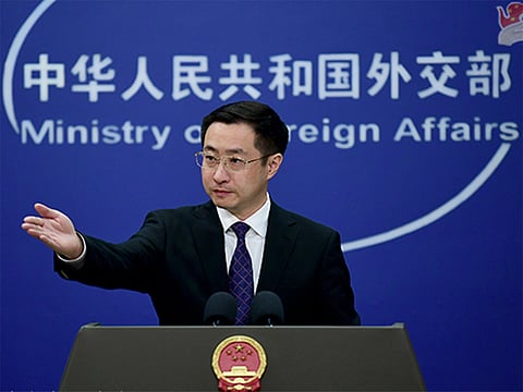 Chinese Foreign Ministry spokesperson Lin Jian
