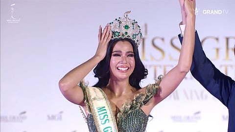 CJ Opiaza of the Philippines was crowned Miss Grand International 2024 on June 3, 2025, after Rachel Gupta of India resigned in a move surrounded by controversy.